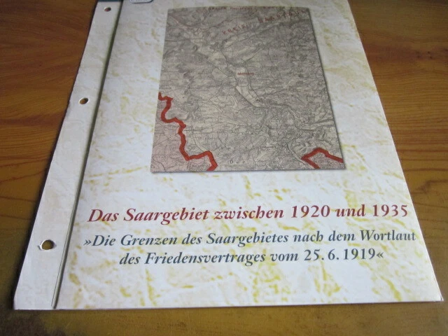 Dtsch.Geschichte in Historischen Karten 1925 Saargebiet zwischen 1920 unbd 1935