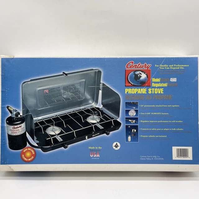 VINTAGE CENTURY PRIMUS 2 Burner Propane Stove Model 4560 New In Box 98