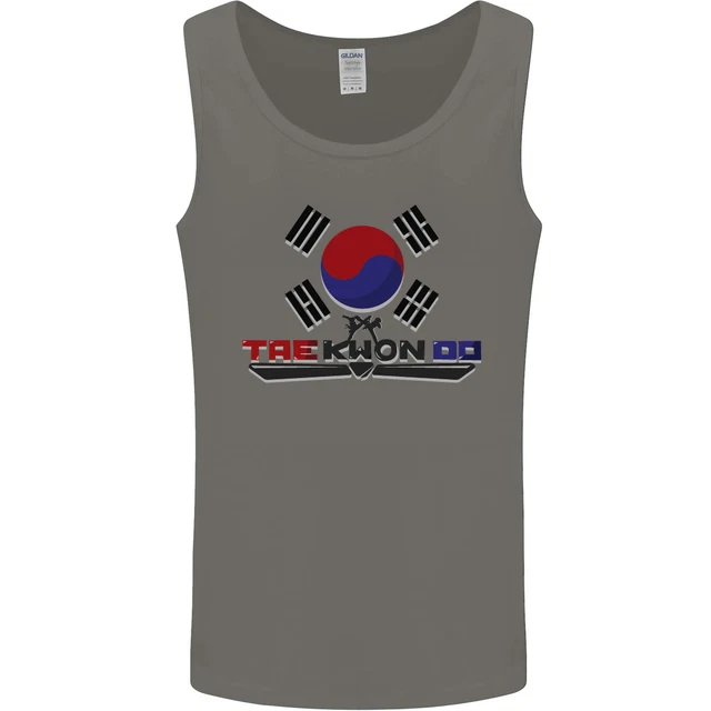 Taekwondo Fighter Mixed Martial Arts MMA Mens Vest Tank Top