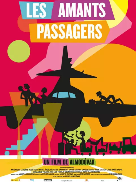 Affiche De Cinéma Originale 120 X 160 Les Amants passagers