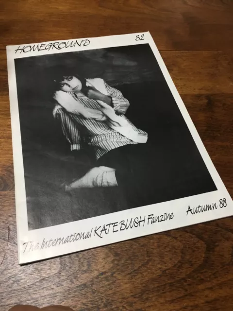 Kate Bush Homeground Fanzine Magazine autumn 1988 No 32 rare book uk w/pics!!