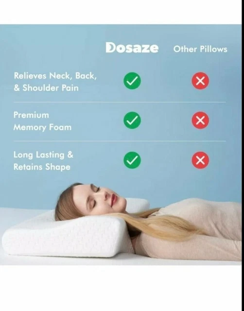BRAND NEW DOSAZE Contoured Orthopedic Pillow 1 Pack 52.99 PicClick