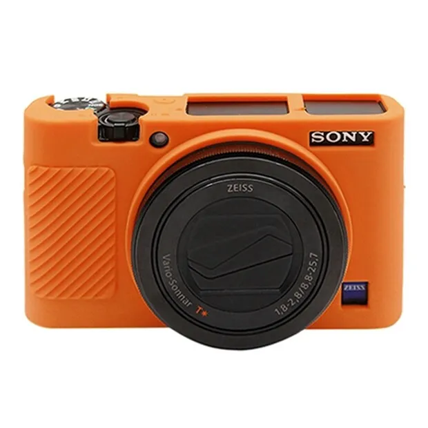 AMZER Soft Silicone Protective Case for Sony RX100 III / IV / V - Orange