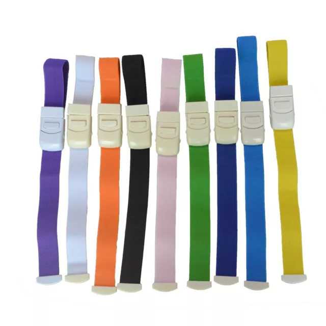 9 pcs Tourniquet Paramedic Elastic Outdoor Strap Emergency Aid 9 Colors