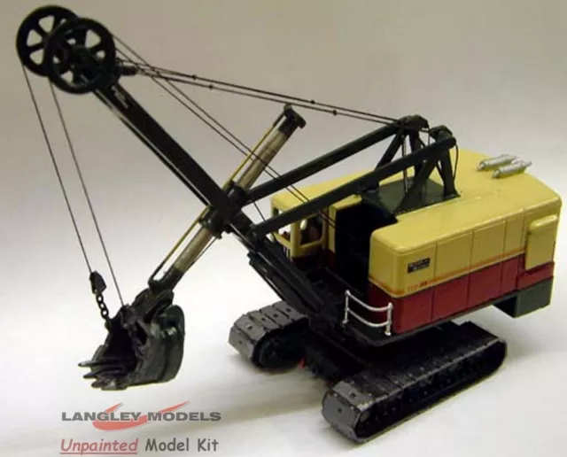 Ruston Bucyrus 110RB Face Shovel RW21 UNPAINTED OO Scale Langley Models Kit