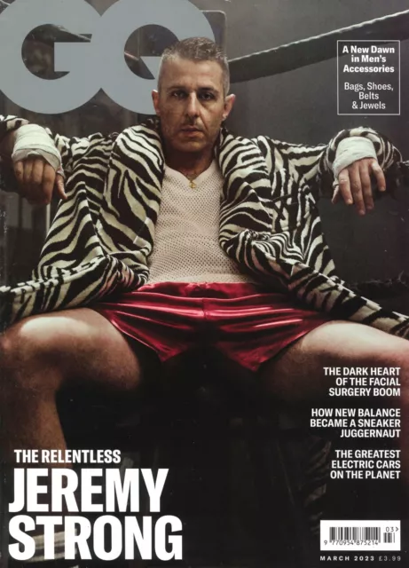 GQ MAGAZINE JEREMY Strong Donnie Yen John Wick Brett Goldstein