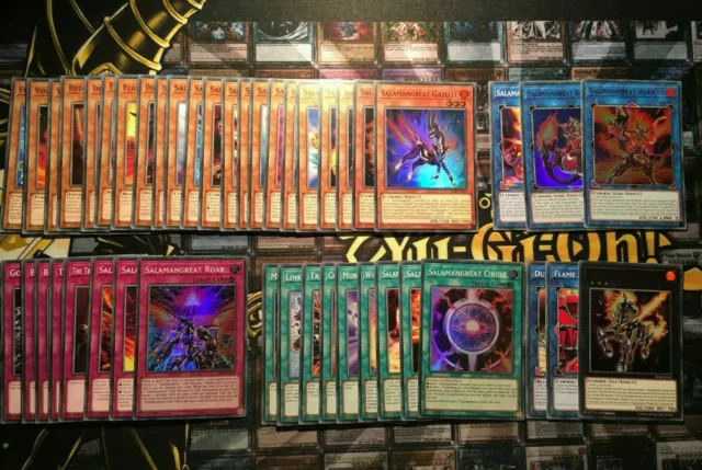 YuGiOh! Salamangreat Deck - 45 cards - Balelynx, Gazelle, Circle, Spinny, Core!