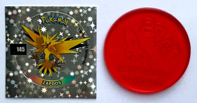 TAZO POKEMON Acrylic #110 WEEZING 2022 Kanto PERU South America Pogs Flips