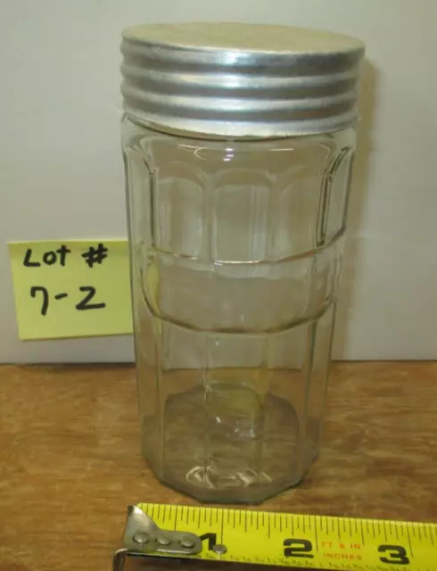 Hoosier Cabinet Original Colonial Style Ginger Spice Jar  Lot # 7-Z