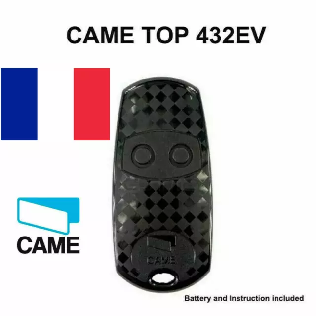 CAME TOP432EV Télécommande de portail / garage 2 canaux 433.92Mhz FRANCE