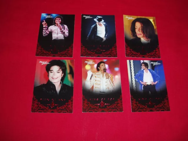 Michael Jackson 2011 Panini 6 Mint Cards & 1 Wrap (7)