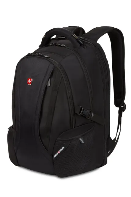 Swiss Gear 3760 ScanSmart TSA Laptop Friendly All-in-One Backpack, Black
