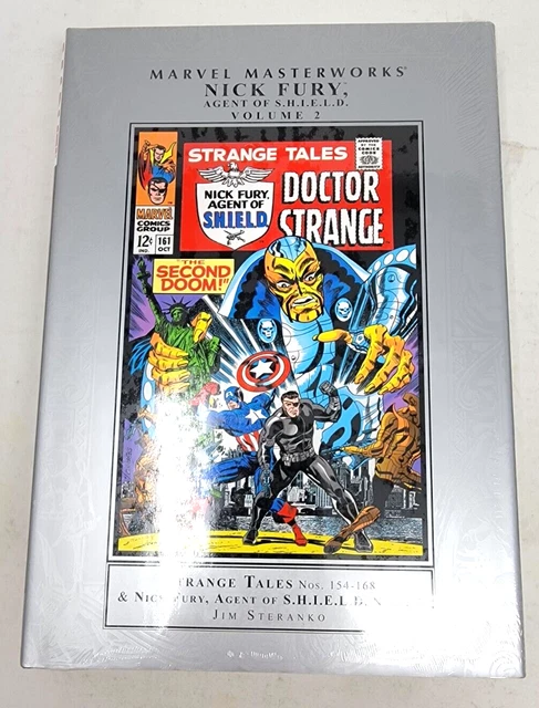 Marvel Masterworks Nick Fury Agent Of Shield Vol 2 Hc New Sealed S.h.i.e.l.d.