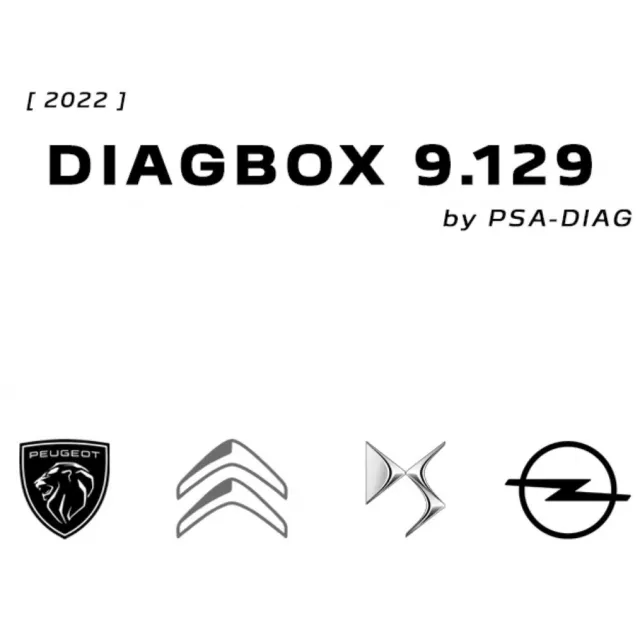 DIAGBOX 9.129 - Multilingues - Lexia/pp2000