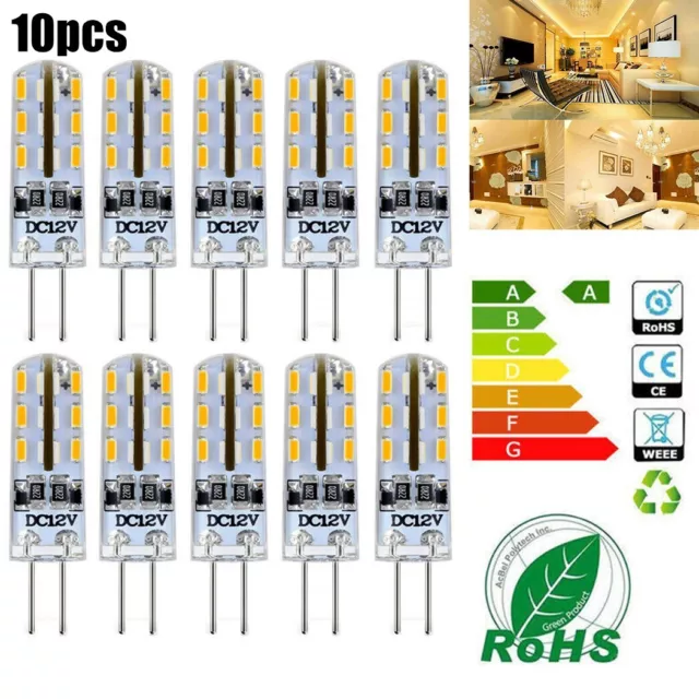 Mettre à niveau et économiser 10 pièces Mini G4 lampe DEL COB DEL ampoule 3W