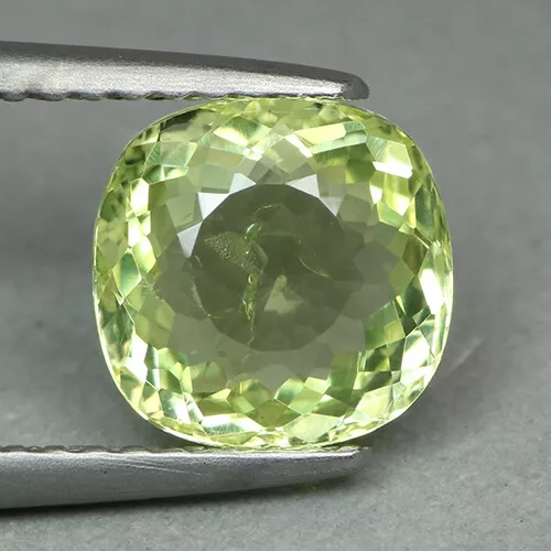 2.20 CT Mindblowing ! Earth Mined Chrysoberyl Cushion Cut From Sri-Lanka