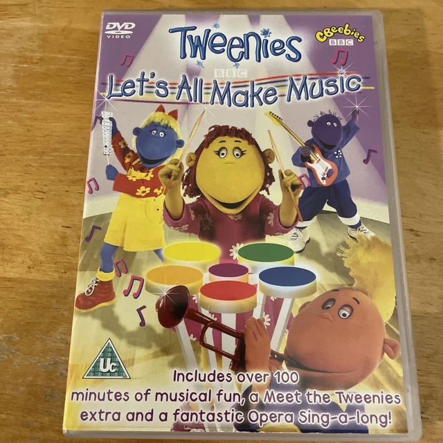  THE TWEENIES MUSIC IS POP A ROONEY DVD BBC Children s Pre School 