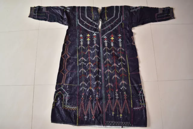 Very Rare Untouchable Antique Yemeni Jewish Wedding Dress Textile Twill Fabric