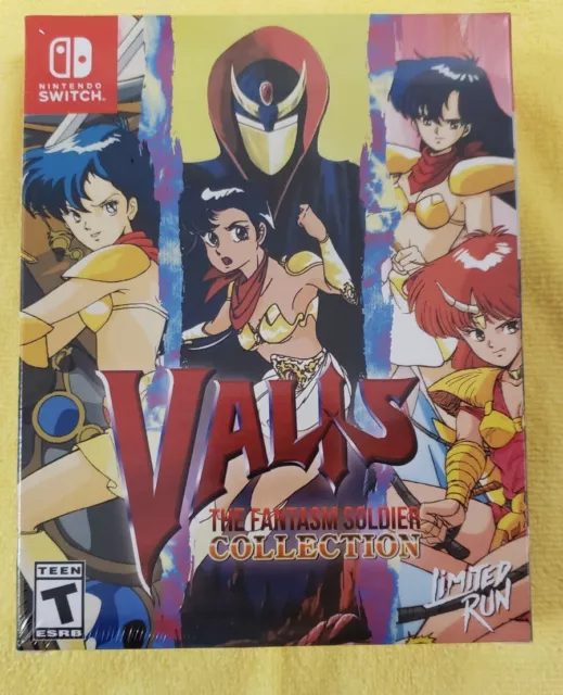 Valis The Fantasm Soldier Collection Collector's Edition (Switch) NEW SEALED LRG