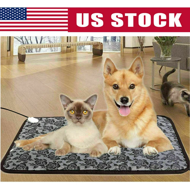 Waterproof Electric Heating Pad Heater Warmer Mat Bed Blanket For Pet Dog Cat US
