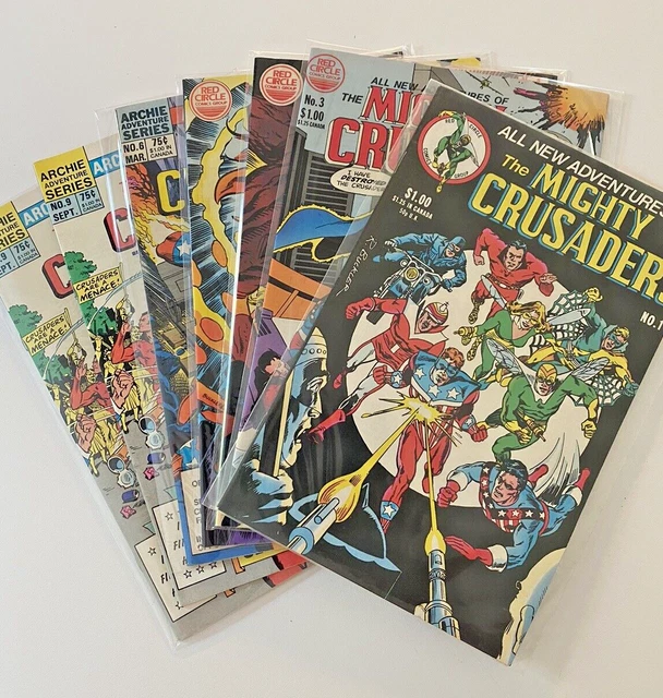 The Mighty Crusaders (Archie/Red Circle; 1983-1985) #1 3 4 5 6 9 9