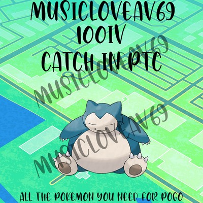 Pokemon Go 100iv Catch Snorlax Possible Shiny Eur 6 99 Picclick It