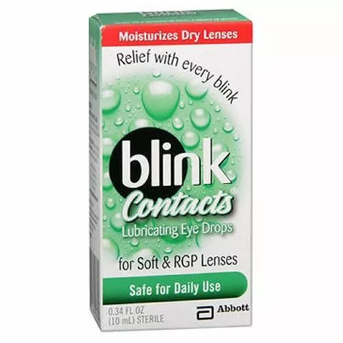 Blink Contacts Lubricating Eye Drops 10 ml By Blink