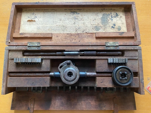 Filière Virax Type 35 – Acier – Fabrication Française – Occasion