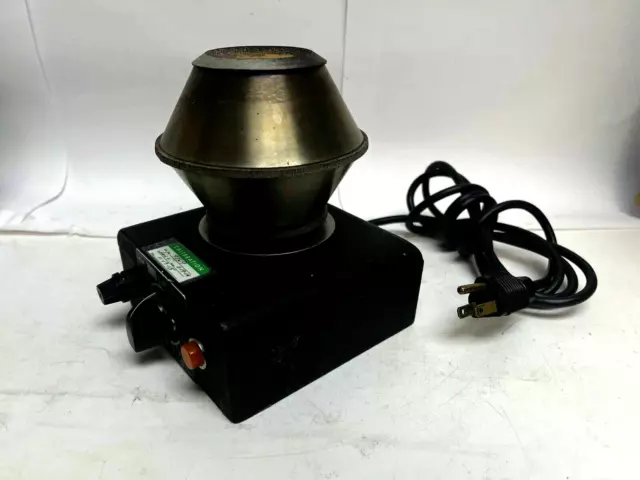 Esico-Triton Model 20 Solder Pot With 1 LB Melted Solid 100% Tin Solder Tested