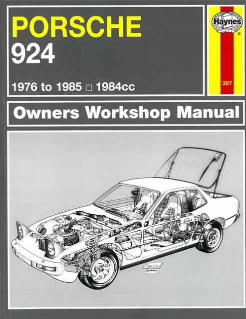 Haynes Handbuch: Porsche 924 1976-1976 Reparaturanleitung/Reparatur-Buch/Wartung