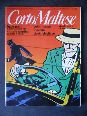 Corto Maltese 8 1985 Moebius Rivista Fumetti [G128D]