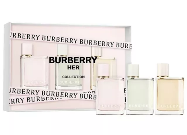 BURBERRY Her Collection mini travel set .16 oz each