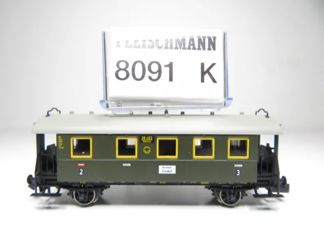 294N - Fleischmann N 8091 K - Abteilwagen 2./3. Klasse der DRG - top in OVP