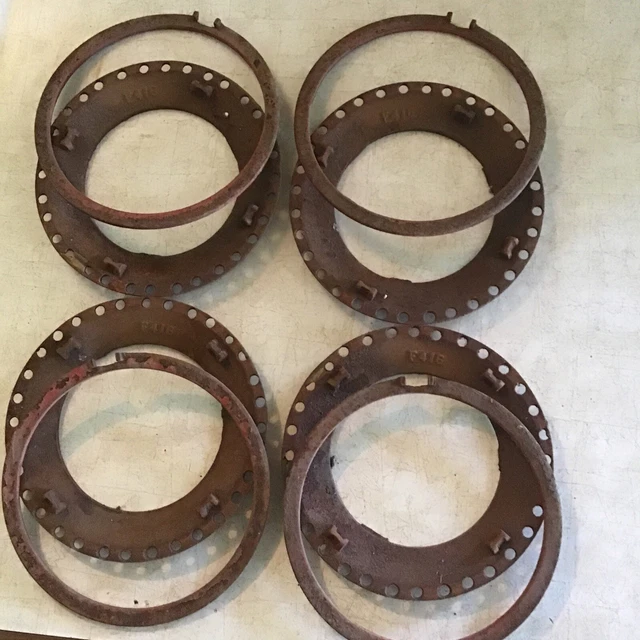 Planter plates cast iron #F416 W/spacer