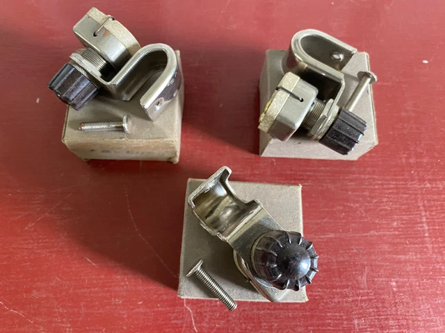 VINTAGE 1930 's 1940 's UNDER DASH MOUNT HEATER SWITCH ACCESSORY LOT (3)