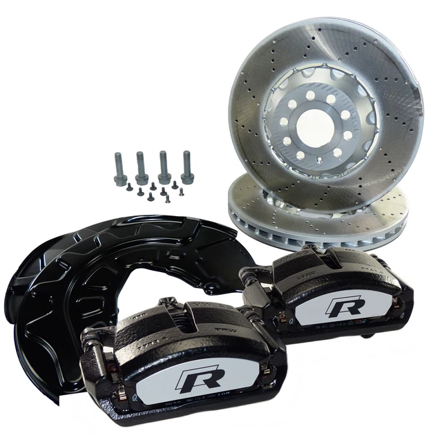 Kit Frein Avant VW Transporter T5/T6 - étriers Noirs, Disques 340 Mm - AZ, Neuf