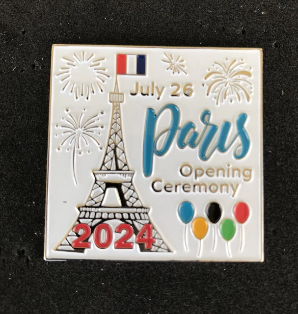 OLYMPIC PIN PINS BADGE 2024 Paris Opening Ceremony Large 9.95 PicClick