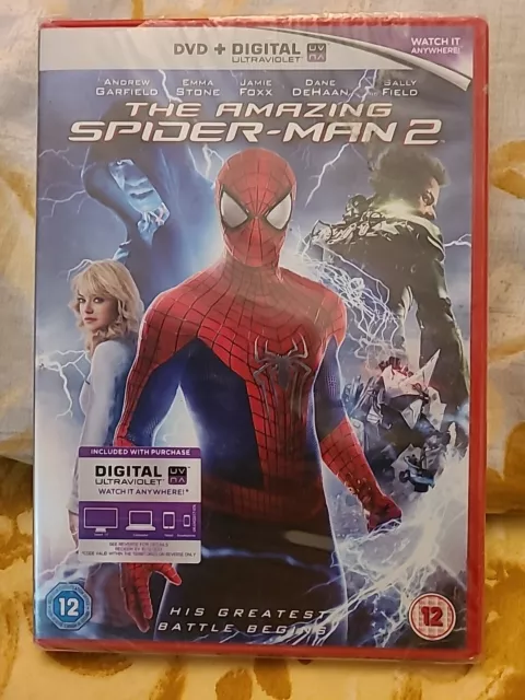 The Amazing Spider-Man 2  Brand New Sealed Dvd