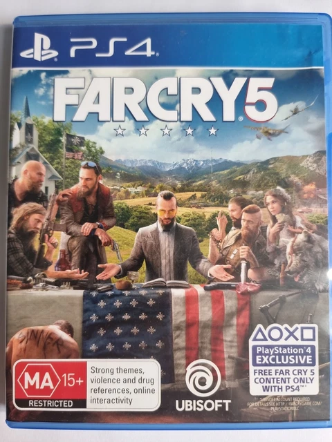 SONY PLAYSTATION 4 Far Cry 5 Video Game Very Good Condition