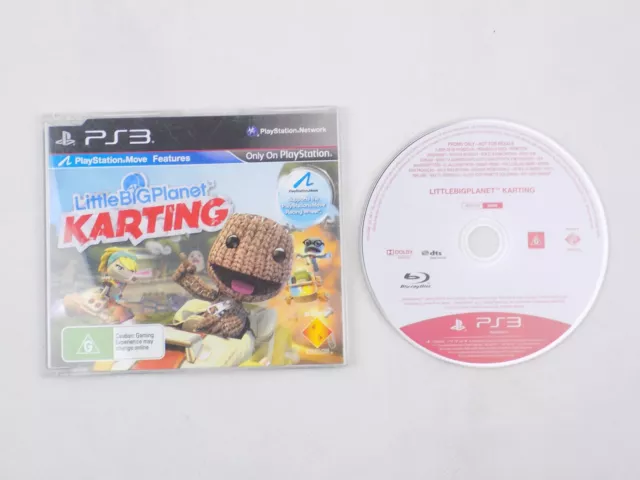 Mint Disc Playstation 3 Ps3 Little Big Planet Karting Promotional Promo Free ...