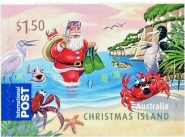 Christmas Island 2011 - $1.50 International Post Christmas Self Adhesive - MNH