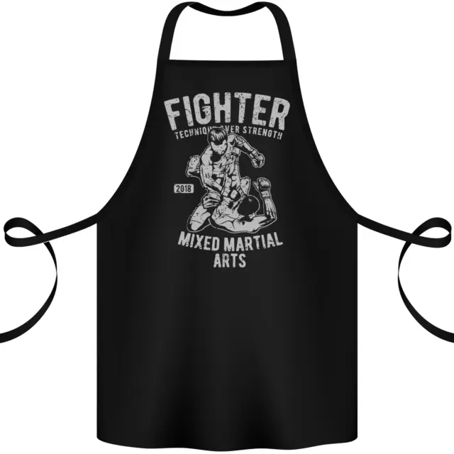 MMA Fighter MMA Mixed Martial Arts Gym Cotton Apron 100% Organic