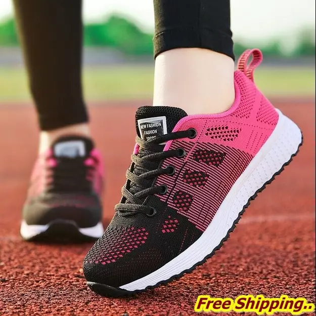 Zapatos para correr mujer Zapatos de Tenis Transpirables de Moda Zapatos para Correr W