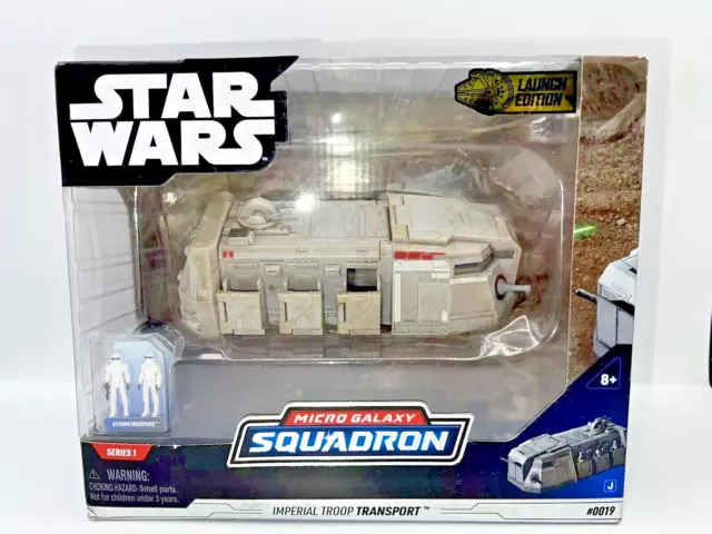 Jazwares Star Wars Imperial Troop Transport 6 in Vehicle Action Figure - SWJ0020