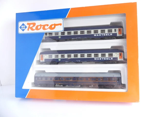 RIVAROSSI COFFRET 3 voitures lits Lx CIWL TRAIN BLEU 3653 NEUF et RARE EUR 307,00 - FR