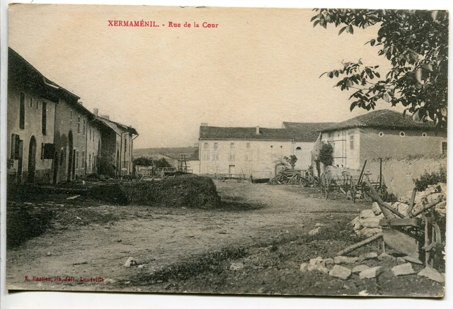 Postcard Xermamenil Rue De La Cour