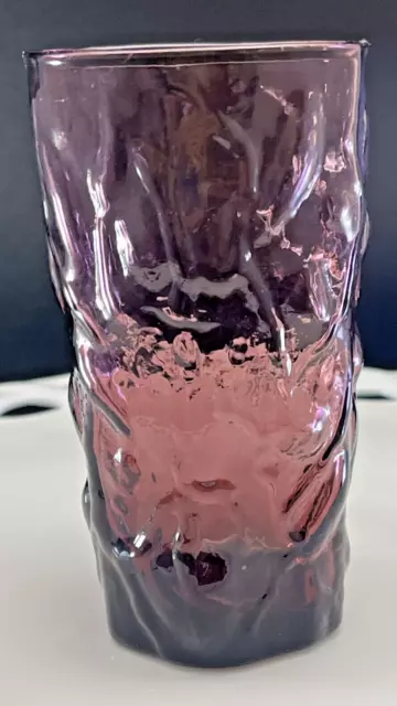 Vintage Seneca Driftwood Amethyst 12oz Glass Highball by Morgantown 5 1/8" Each Vintage Seneca Driftwood Amethyst 12oz Glass Highball by Morgantown 5 1/8" Each
