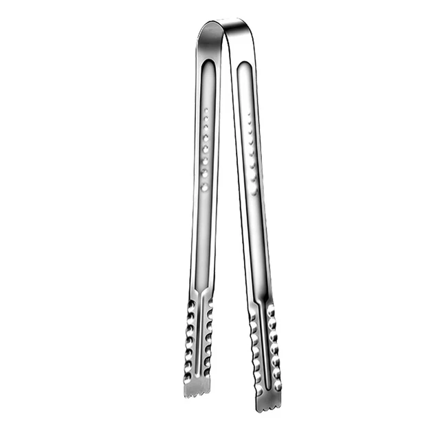 Set 3 Pinze Da Cucina In Acciaio Inox | Pinzette Professionali Per Griglia, Carne E Antipasti | Manico Ergonomico Antiscivolo - 2