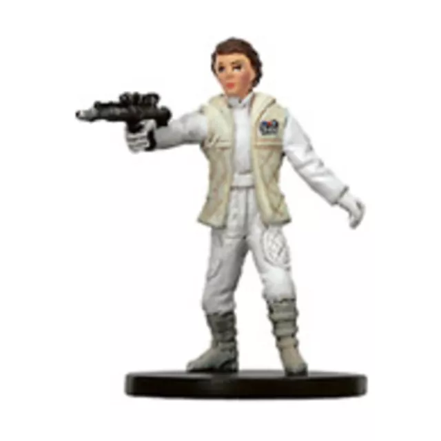 WOTC Star Wars Minis Bounty Hunter Princess Leia - Hoth Commander (R) NM