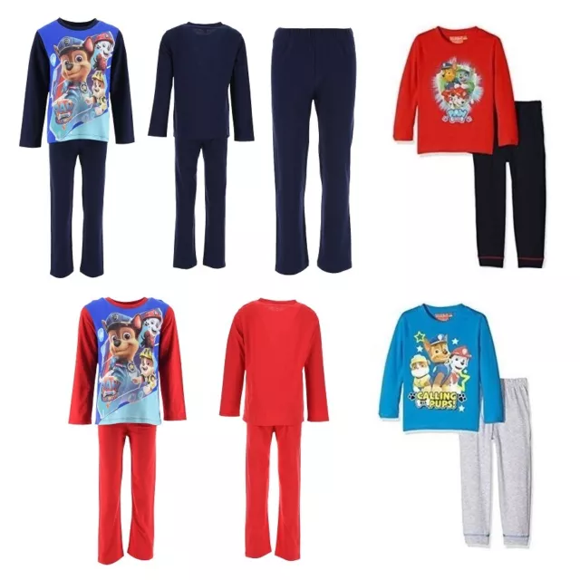 Kids OFFICIAL Nickelodeon Paw Patrol 2 Piece Pyjamas/Fleece One Piece Ages 2-6